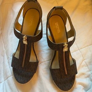 Brand new Michael Kors wedges